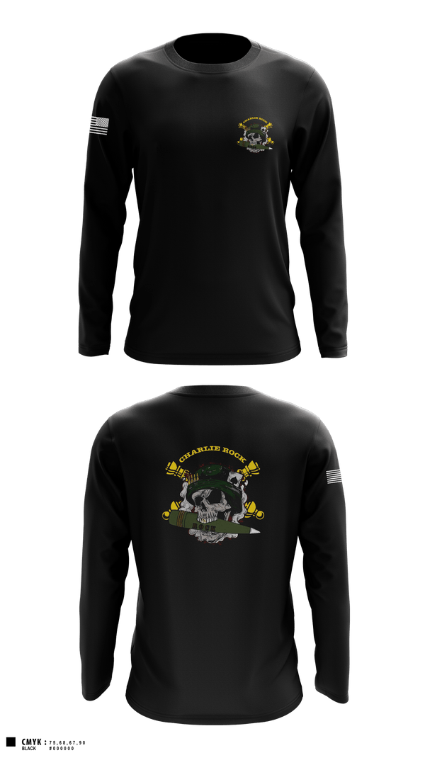 Long Sleeve Performance Shirt, Charlie rock, Army, Teamtime, Team time, sublimation, custom sports apparel, team uniforms, spirit wear, spiritwear, sports uniforms, custom shirts, team store, custom team store, fundraiser sports, apparel fundraiser