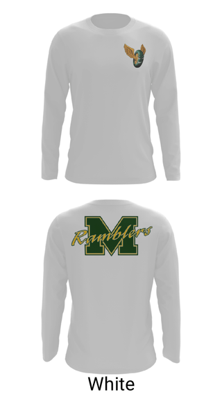 Long Sleeve Performance Shirt, McBain High School Volleyball, Women's Volleyball, Teamtime, Team time, sublimation, custom sports apparel, team uniforms, spirit wear, spiritwear, sports uniforms, custom shirts, team store, custom team store, fundraiser sports, apparel fundraiser