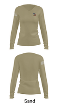 AFWTF 70505600 Women's Long Sleeve V-neck Shirt - 92