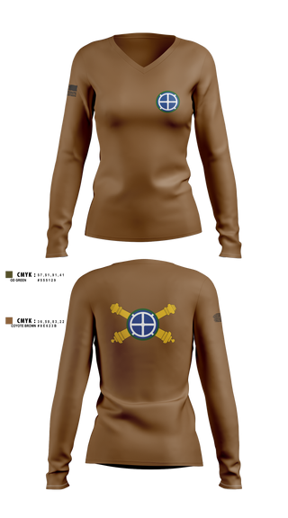 Women's Long Sleeve Vneck Shirt, 35th Divarty, , Teamtime, Team time, sublimation, custom sports apparel, team uniforms, spirit wear, spiritwear, sports uniforms, custom shirts, team store, custom team store, fundraiser sports, apparel fundraiser