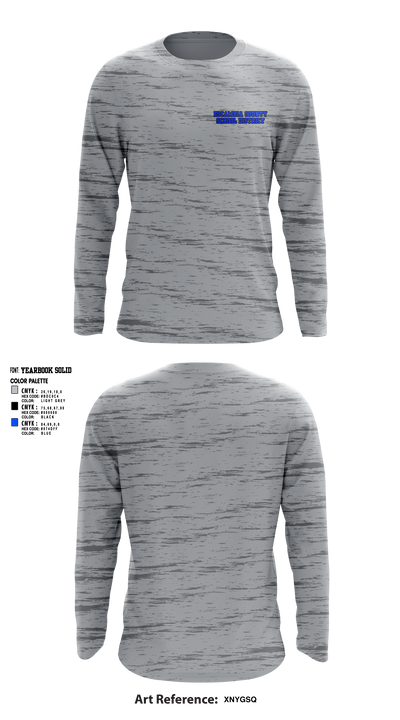Escambia County School District 14556594 Long Sleeve Performance Shirt 2