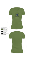 16th amu 31392423 Women's Short Sleeve V-neck Shirt - 44
