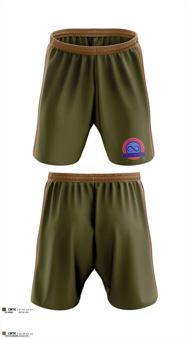 Athletic Shorts With Pockets, Tennessee College of Applied Technology- Clarksville, , Teamtime, Team time, sublimation, custom sports apparel, team uniforms, spirit wear, spiritwear, sports uniforms, custom shirts, team store, custom team store, fundraiser sports, apparel fundraiser