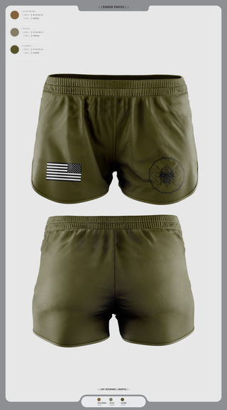 Ranger Panties, , National Guard, Teamtime, Team time, sublimation, custom sports apparel, team uniforms, spirit wear, spiritwear, sports uniforms, custom shirts, team store, custom team store, fundraiser sports, apparel fundraiser
