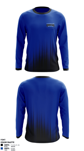 Long Sleeve Performance Shirt, East Montgomery County Sports Association, Spirit Store, Teamtime, Team time, sublimation, custom sports apparel, team uniforms, spirit wear, spiritwear, sports uniforms, custom shirts, team store, custom team store, fundraiser sports, apparel fundraiser