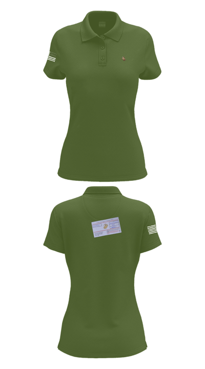1/4 5379335 Women's Short Sleeve Performance Polo  - 55