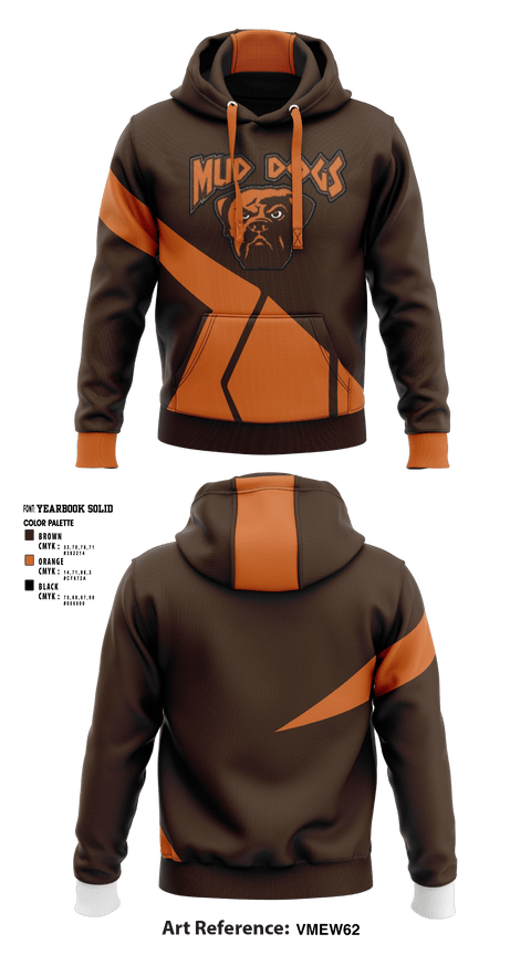 Hoodie, Mud dogs, Football, Teamtime, Team time, sublimation, custom sports apparel, team uniforms, spirit wear, spiritwear, sports uniforms, custom shirts, team store, custom team store, fundraiser sports, apparel fundraiser