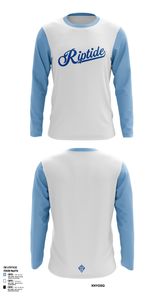 Long Sleeve Performance Shirt, Riptide Swim Team, Swimming, Teamtime, Team time, sublimation, custom sports apparel, team uniforms, spirit wear, spiritwear, sports uniforms, custom shirts, team store, custom team store, fundraiser sports, apparel fundraiser