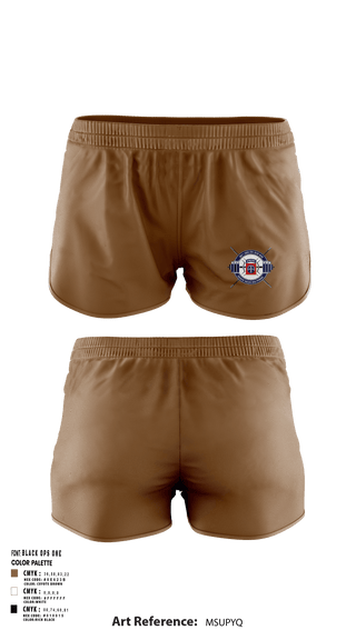 Ranger Panties, 82nd ADSB H2F, Army, Teamtime, Team time, sublimation, custom sports apparel, team uniforms, spirit wear, spiritwear, sports uniforms, custom shirts, team store, custom team store, fundraiser sports, apparel fundraiser
