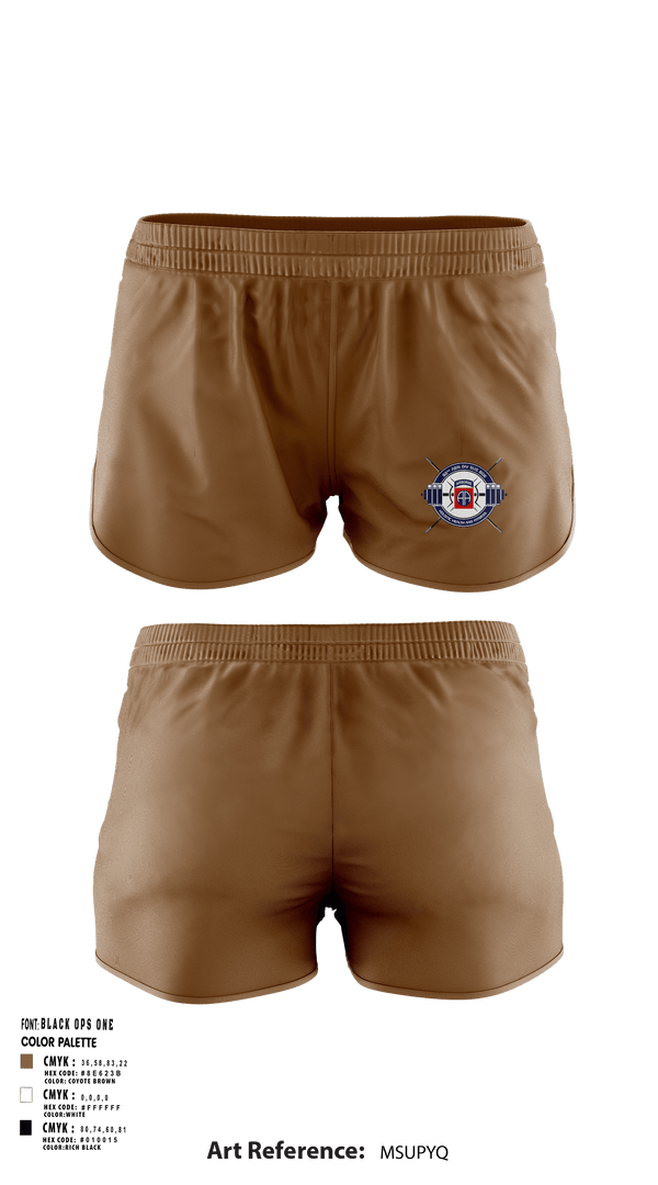 Ranger Panties, 82nd ADSB H2F, Army, Teamtime, Team time, sublimation, custom sports apparel, team uniforms, spirit wear, spiritwear, sports uniforms, custom shirts, team store, custom team store, fundraiser sports, apparel fundraiser