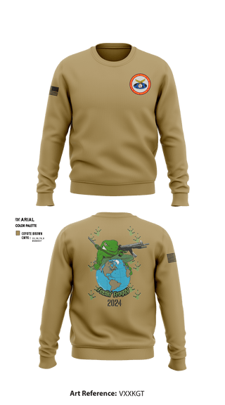 Crew Neck Sweatshirt, Fast Co 5th Plt, Marines, Teamtime, Team time, sublimation, custom sports apparel, team uniforms, spirit wear, spiritwear, sports uniforms, custom shirts, team store, custom team store, fundraiser sports, apparel fundraiser