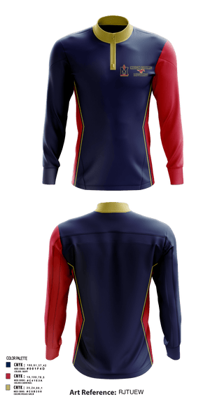 Quarter Zip Jacket, Madison Academic Magnet School Volleyball, Women's Volleyball, Teamtime, Team time, sublimation, custom sports apparel, team uniforms, spirit wear, spiritwear, sports uniforms, custom shirts, team store, custom team store, fundraiser sports, apparel fundraiser
