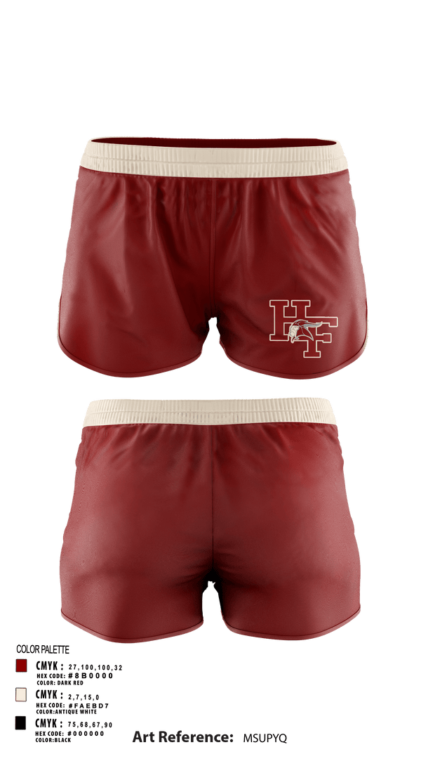 Women's Shorts, Vikings, Cheer, Teamtime, Team time, sublimation, custom sports apparel, team uniforms, spirit wear, spiritwear, sports uniforms, custom shirts, team store, custom team store, fundraiser sports, apparel fundraiser