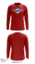 GRAND FORKS YOUTH HOCKEY ASSOCIATION 92789320 Long Sleeve Performance Shirt - 13