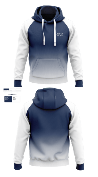 Hoodie, The Hallen School Volleyball, Men's Volleyball, Teamtime, Team time, sublimation, custom sports apparel, team uniforms, spirit wear, spiritwear, sports uniforms, custom shirts, team store, custom team store, fundraiser sports, apparel fundraiser