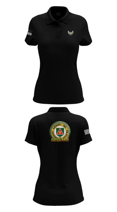 51st Combat Engineers 81487377 Women's Short Sleeve Performance Polo  - 35