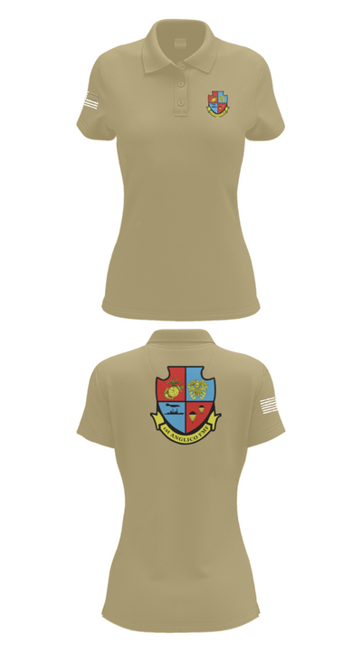 1st Anglico 77697300 Women's Short Sleeve Performance Polo  - 95