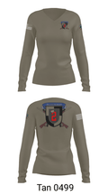 2nd Battalion 43692183 Women's Long Sleeve V-neck Shirt - 77