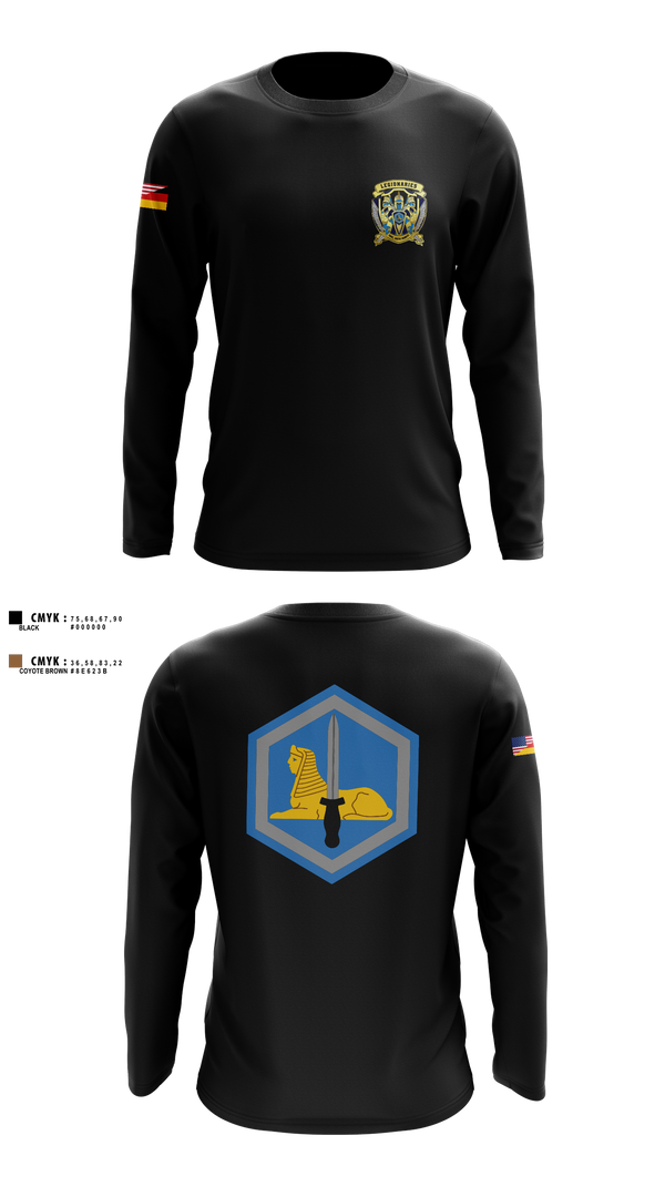 Long Sleeve Performance Shirt, HHC, 66th MIB-T, , Teamtime, Team time, sublimation, custom sports apparel, team uniforms, spirit wear, spiritwear, sports uniforms, custom shirts, team store, custom team store, fundraiser sports, apparel fundraiser