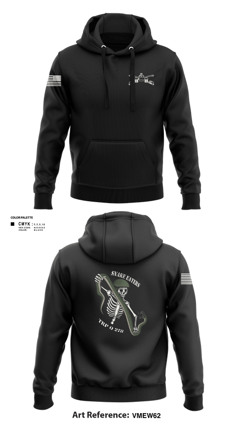 Hoodie, Q Troop 4/278th, Army, Teamtime, Team time, sublimation, custom sports apparel, team uniforms, spirit wear, spiritwear, sports uniforms, custom shirts, team store, custom team store, fundraiser sports, apparel fundraiser