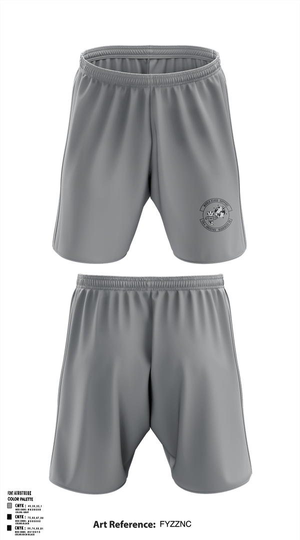Athletic Shorts With Pockets, 115 LRS, Air Force, Teamtime, Team time, sublimation, custom sports apparel, team uniforms, spirit wear, spiritwear, sports uniforms, custom shirts, team store, custom team store, fundraiser sports, apparel fundraiser