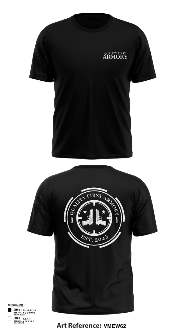 Short Sleeve Performance Shirt, QUALITY FIRST ARMORY, , Teamtime, Team time, sublimation, custom sports apparel, team uniforms, spirit wear, spiritwear, sports uniforms, custom shirts, team store, custom team store, fundraiser sports, apparel fundraiser