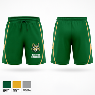 Athletic Shorts With Pockets, Nashoba Regional High School Swimming, Swimming, Teamtime, Team time, sublimation, custom sports apparel, team uniforms, spirit wear, spiritwear, sports uniforms, custom shirts, team store, custom team store, fundraiser sports, apparel fundraiser