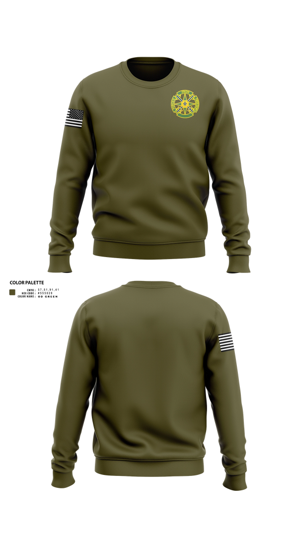 Crew Neck Sweatshirt, 185th MP BN, , Teamtime, Team time, sublimation, custom sports apparel, team uniforms, spirit wear, spiritwear, sports uniforms, custom shirts, team store, custom team store, fundraiser sports, apparel fundraiser