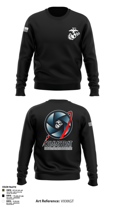 MCRDPI COMMSTRAT 84265949 Crew Neck Sweatshirt - 6