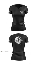 U Pride 28324772 Women's Short Sleeve V-neck Shirt - 2