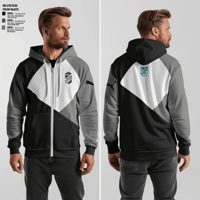 Ac Connecticut 25353608 Zip Hoodie - 1