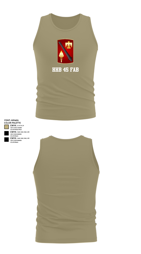 Tank Top, HHB 45 FAB, , Teamtime, Team time, sublimation, custom sports apparel, team uniforms, spirit wear, spiritwear, sports uniforms, custom shirts, team store, custom team store, fundraiser sports, apparel fundraiser