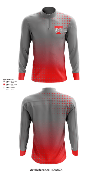 Quarter Zip Jacket, TMG Lions, Men's Basketball, Teamtime, Team time, sublimation, custom sports apparel, team uniforms, spirit wear, spiritwear, sports uniforms, custom shirts, team store, custom team store, fundraiser sports, apparel fundraiser