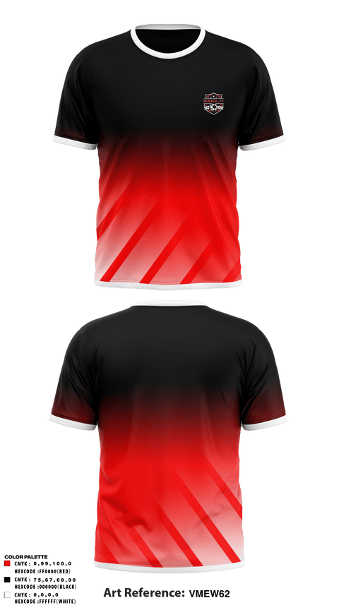 Short Sleeve Performance Shirt, DENDEN, Men's Soccer, Teamtime, Team time, sublimation, custom sports apparel, team uniforms, spirit wear, spiritwear, sports uniforms, custom shirts, team store, custom team store, fundraiser sports, apparel fundraiser