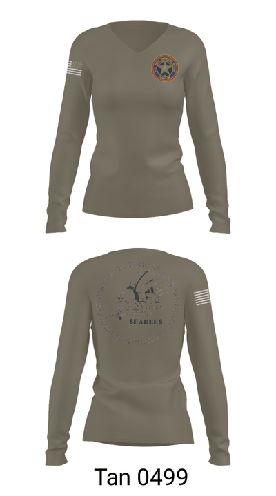 Nmcb22 88646093 Women's Long Sleeve V-neck Shirt - 73