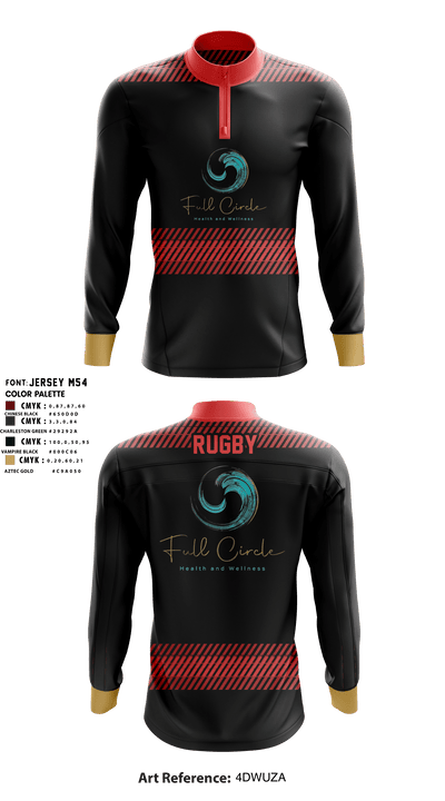 Rattlers rugby 88318311 Quarter Zip Jacket - 7