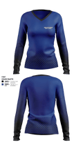 south high 68895450 Women's Long Sleeve V-neck Shirt - 1
