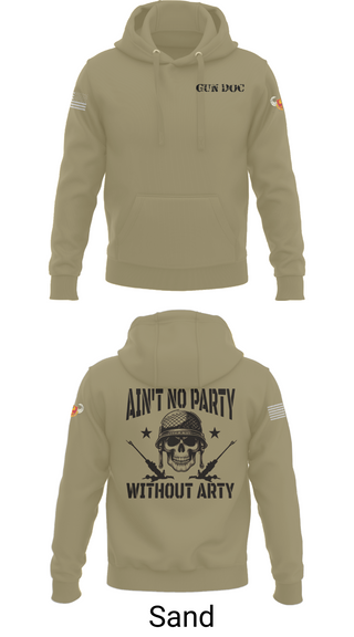 Hoodie, 1-320th FA, Fox Battery, , Teamtime, Team time, sublimation, custom sports apparel, team uniforms, spirit wear, spiritwear, sports uniforms, custom shirts, team store, custom team store, fundraiser sports, apparel fundraiser