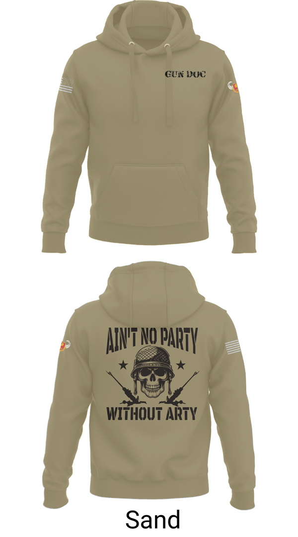Hoodie, 1-320th FA, Fox Battery, , Teamtime, Team time, sublimation, custom sports apparel, team uniforms, spirit wear, spiritwear, sports uniforms, custom shirts, team store, custom team store, fundraiser sports, apparel fundraiser
