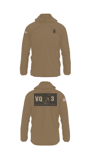 Windbreaker, VQ-3 DET TRVS, Navy, Teamtime, Team time, sublimation, custom sports apparel, team uniforms, spirit wear, spiritwear, sports uniforms, custom shirts, team store, custom team store, fundraiser sports, apparel fundraiser