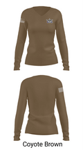 HCS 935th Aviation support battalion 94548122 Women's Long Sleeve V-neck Shirt - 17