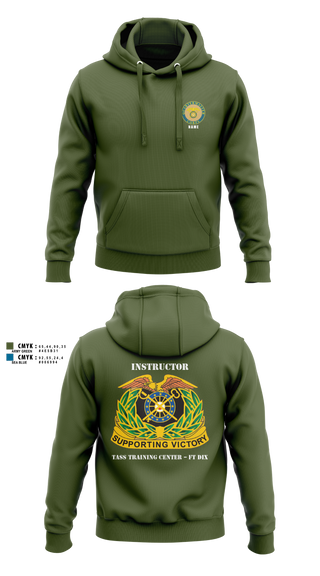 Hoodie, 80th TC, TTC-Dix, Army, Teamtime, Team time, sublimation, custom sports apparel, team uniforms, spirit wear, spiritwear, sports uniforms, custom shirts, team store, custom team store, fundraiser sports, apparel fundraiser