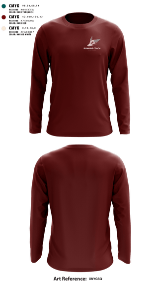 Long Sleeve Performance Shirt, Flores Running Club, Track & Field, Teamtime, Team time, sublimation, custom sports apparel, team uniforms, spirit wear, spiritwear, sports uniforms, custom shirts, team store, custom team store, fundraiser sports, apparel fundraiser