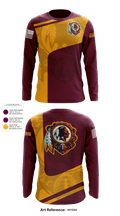 Washington Redskins 23411143 Long Sleeve Performance Shirt - 1