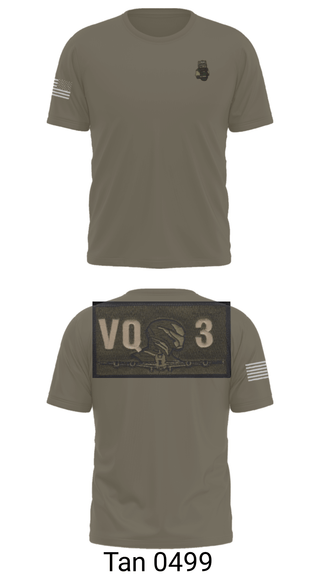 Short Sleeve Performance Shirt, VQ-3 DET TRVS, Navy, Teamtime, Team time, sublimation, custom sports apparel, team uniforms, spirit wear, spiritwear, sports uniforms, custom shirts, team store, custom team store, fundraiser sports, apparel fundraiser