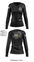 3rd Platoon, CCo, 1-508th PIR 77513198 Women's Long Sleeve V-neck Shirt - 10