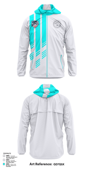 Windbreaker, Central Islip Redbulls, Men's Soccer, Teamtime, Team time, sublimation, custom sports apparel, team uniforms, spirit wear, spiritwear, sports uniforms, custom shirts, team store, custom team store, fundraiser sports, apparel fundraiser