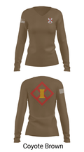 322 EN CO 78739236 Women's Long Sleeve V-neck Shirt - 17
