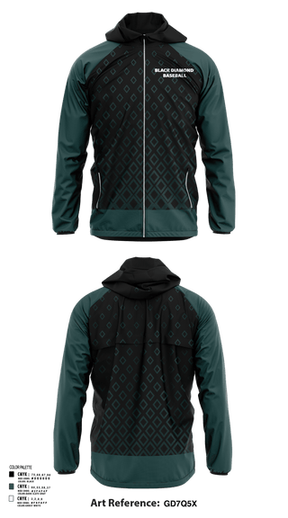 Windbreaker, Black Diamond Baseball, Baseball, Teamtime, Team time, sublimation, custom sports apparel, team uniforms, spirit wear, spiritwear, sports uniforms, custom shirts, team store, custom team store, fundraiser sports, apparel fundraiser