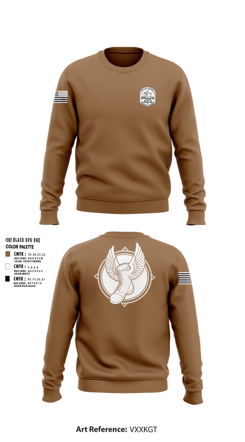 Crew Neck Sweatshirt, 445th SERE, Air Force, Teamtime, Team time, sublimation, custom sports apparel, team uniforms, spirit wear, spiritwear, sports uniforms, custom shirts, team store, custom team store, fundraiser sports, apparel fundraiser